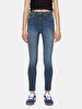 Marcella X Dar Paça Yüksek Bel Jean Trousers