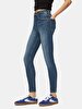 Marcella X Dar Paça Yüksek Bel Jean Trousers