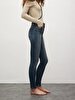 Marcella X Dar Paça Yüksek Bel Jean Trousers
