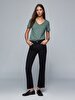 Lynda X Flare Yüksek Bel Jean Trousers