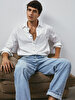 Vernon Straight Cut Orta Bel Jean Trousers
