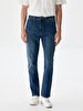 Hollywood Y Düz Paça Orta Bel Jean Trousers