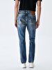 Hollywood Y Düz Paça Orta Bel Jean Trousers
