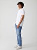 Hollywood Y Straight Leg Mid Waist Jean Trousers