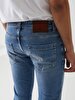 Hollywood Y Straight Leg Mid Waist Jean Trousers