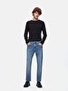 Hollywood Y Düz Paça Orta Bel Jean Trousers