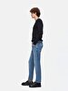 Hollywood Y Düz Paça Orta Bel Jean Trousers