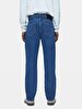 Hollywood Y Düz Paça Orta Bel Jean Trousers