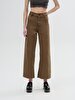 Danelle Geni̇ş Paça Yüksek Bel Jean Trousers