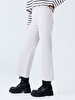 Danelle Geni̇ş Paça Yüksek Bel Jean Trousers
