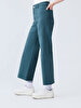 Danelle Geni̇ş Paça Yüksek Bel Jean Trousers