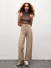 Danelle Geni̇ş Paça Yüksek Bel Jean Trousers
