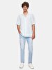 New Sawyer Y Tapered Leg Mid Waist Jean Trousers