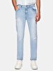 New Sawyer Y Tapered Leg Mid Waist Jean Trousers
