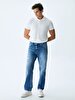 Vernon Zip Comfortable Cut Orta Bel Jean Trousers