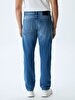 Vernon Zip Comfortable Cut Orta Bel Jean Trousers