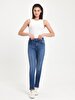 Ronna X Dar Paça Yüksek Bel Jean Trousers