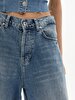Lottie Geni̇ş Paça Yüksek Bel Jean Trousers