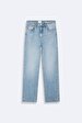 Ronna B Dar Paça Yüksek Bel Jean Trousers