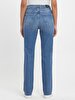 Betiana X Düz Paça Yüksek Bel Jean Trousers