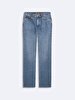 Betiana X Düz Paça Yüksek Bel Jean Trousers