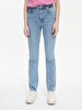 Betiana X Düz Paça Yüksek Bel Jean Trousers