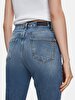 Betiana X Düz Paça Yüksek Bel Jean Trousers