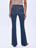 Noelia Flare Yüksek Bel Jean Trousers