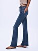 Noelia Flare Yüksek Bel Jean Trousers