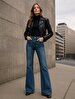 Noelia Flare Yüksek Bel Jean Trousers
