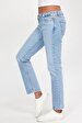 Darena Dar Paça Düşük Bel Jean Trousers