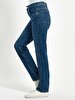 Lerana Düz Paça Yüksek Bel Jean Trousers