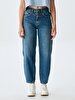 Rosalia Tapered Leg Comfortable Cut Jean Trousers