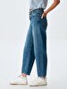 Rosalia Tapered Leg Comfortable Cut Jean Trousers