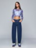 Rosalia Dar Paça Comfortable Cut Jean Trousers