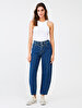 Rosalia Tapered Leg Comfortable Cut Jean Trousers