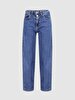 Rosalia Tapered Leg Comfortable Cut Jean Trousers
