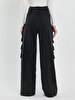 Marien Cargo Yüksek Bel Jean Trousers
