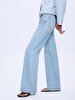 Jamela Flare Düşük Bel Jean Trousers