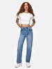 Vanetta Düz Paça Yüksek Bel Jean Trousers