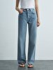 Vanetta Düz Paça Yüksek Bel Jean Trousers