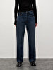 Vanetta Düz Paça Yüksek Bel Jean Trousers