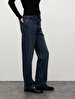 Vanetta Düz Paça Yüksek Bel Jean Trousers