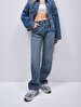 Vanetta Düz Paça Yüksek Bel Jean Trousers