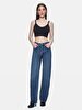 Vanetta Düz Paça Yüksek Bel Jean Trousers