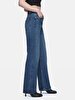 Vanetta Düz Paça Yüksek Bel Jean Trousers