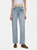 Vanetta Düz Paça Yüksek Bel Jean Trousers
