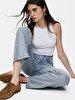 Vanetta Düz Paça Yüksek Bel Jean Trousers