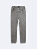 Smarty Yn Dar Paça Orta Bel Jean Trousers