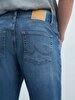 Sawyer 5 Tapered Leg Mid Waist Jean Trousers